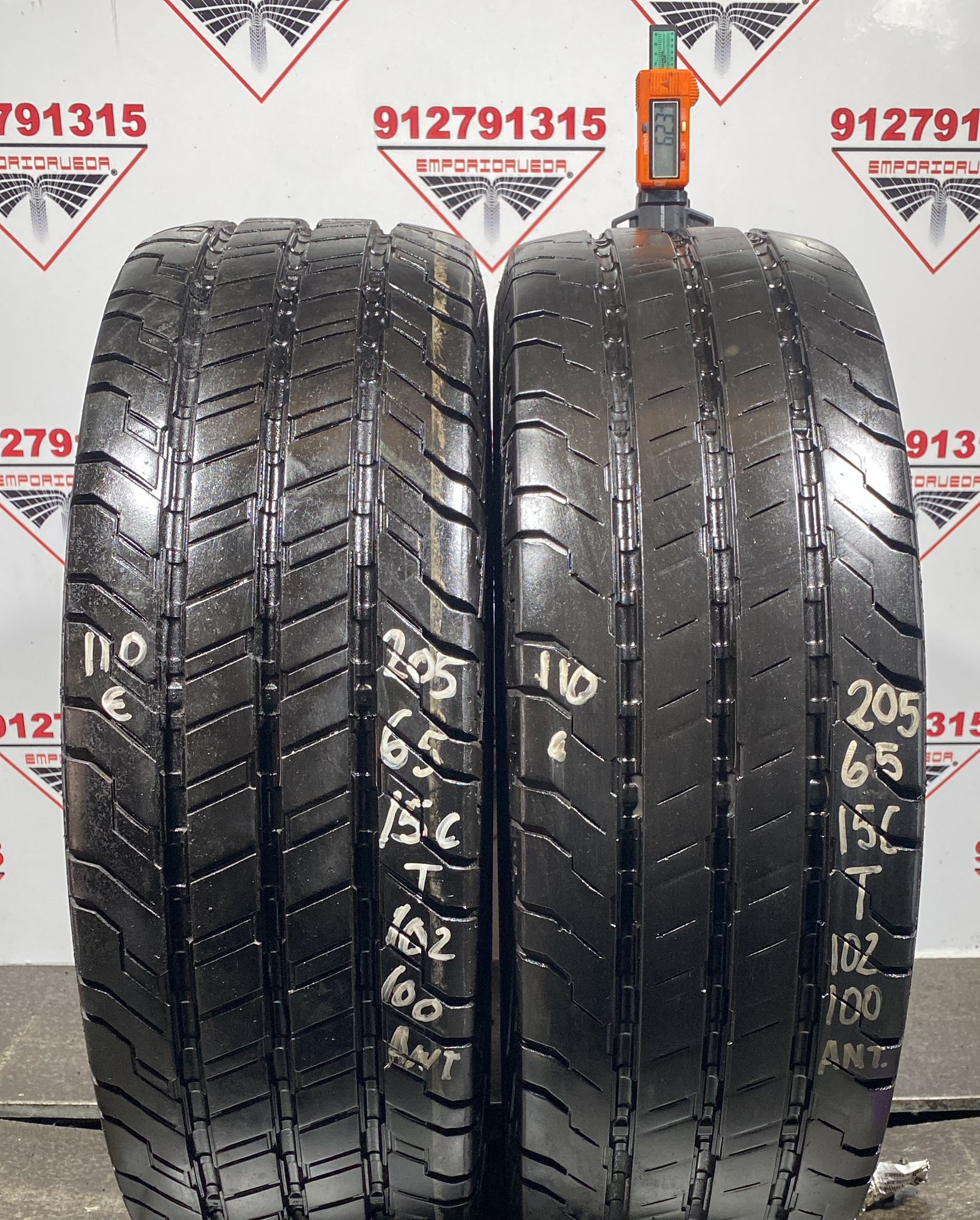 CONTINENTAL CONTICONTACT USADO  205/65 R15C 102/100 T